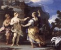 Vénus Punir Psyché Avec Une tâche Baroque Luca Giordano